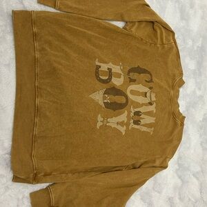 Cowboy sweatshirt